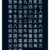 poster 80 kanji JLPT N5 japonais