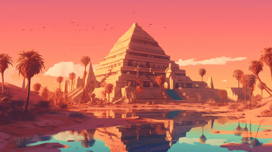 La pyramide de Meïdoum