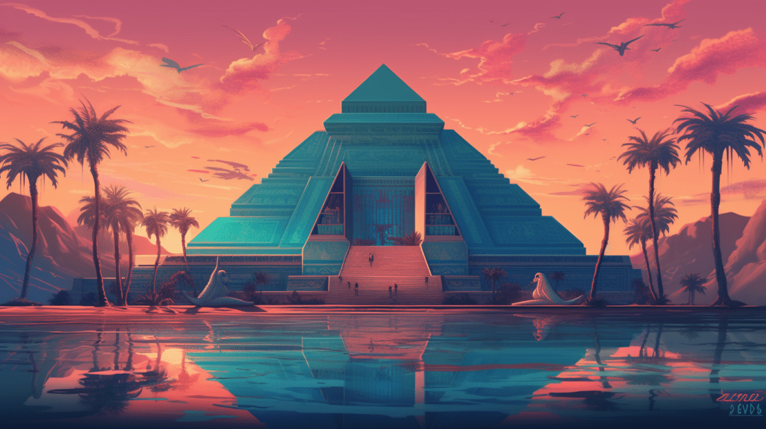 La pyramide de Sahourê